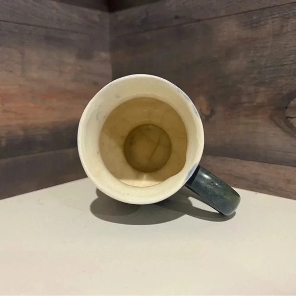 Vintage pair of 1973 KARE ceramic mugs stunning colors - Picture 7 of 9